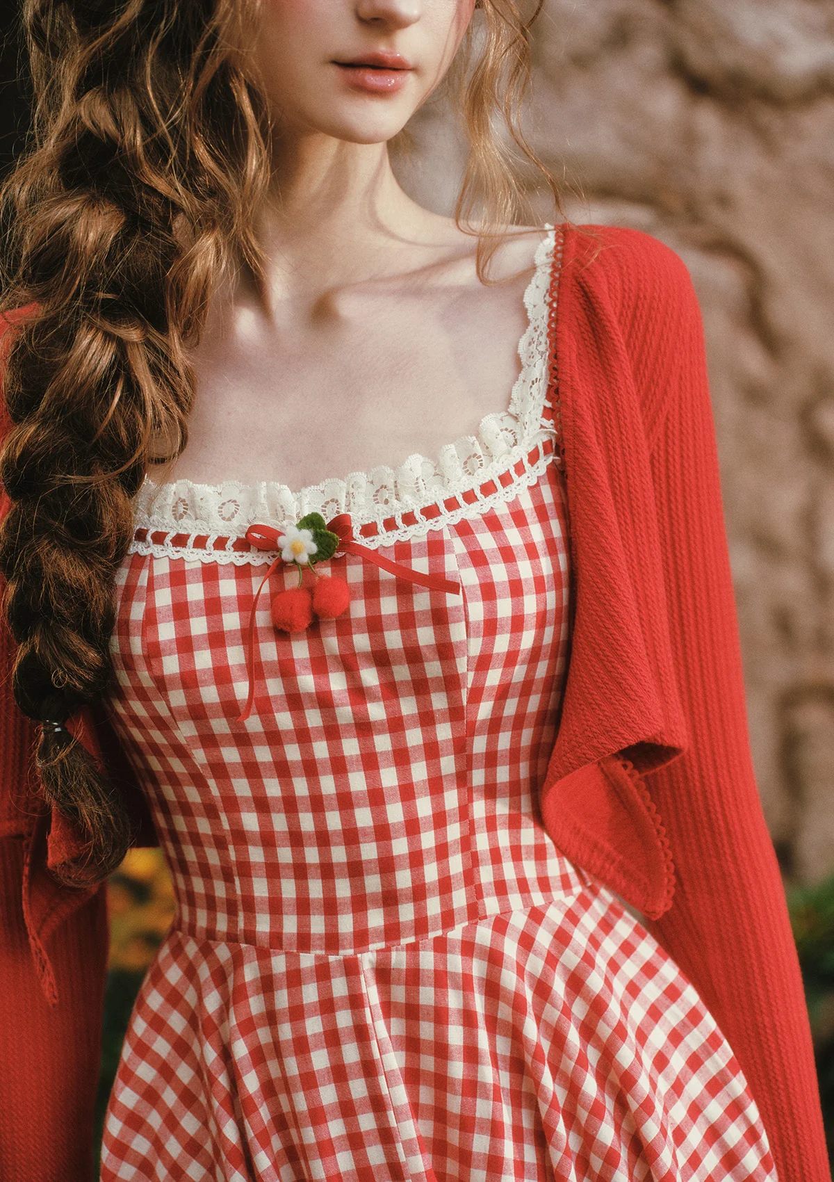 Afternoon Berry Tea Dress - Image 5