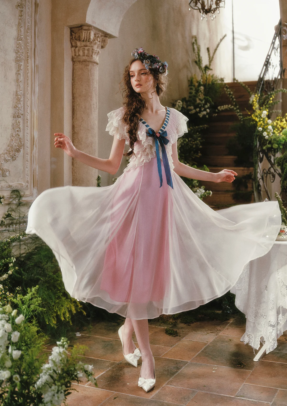 Berry Cancan Dress - Image 7