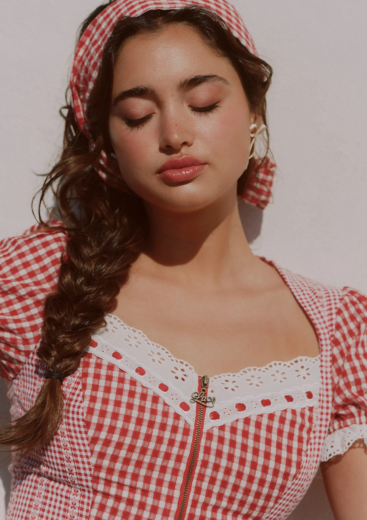 Cottage Girl Diary Red Top - Image 10