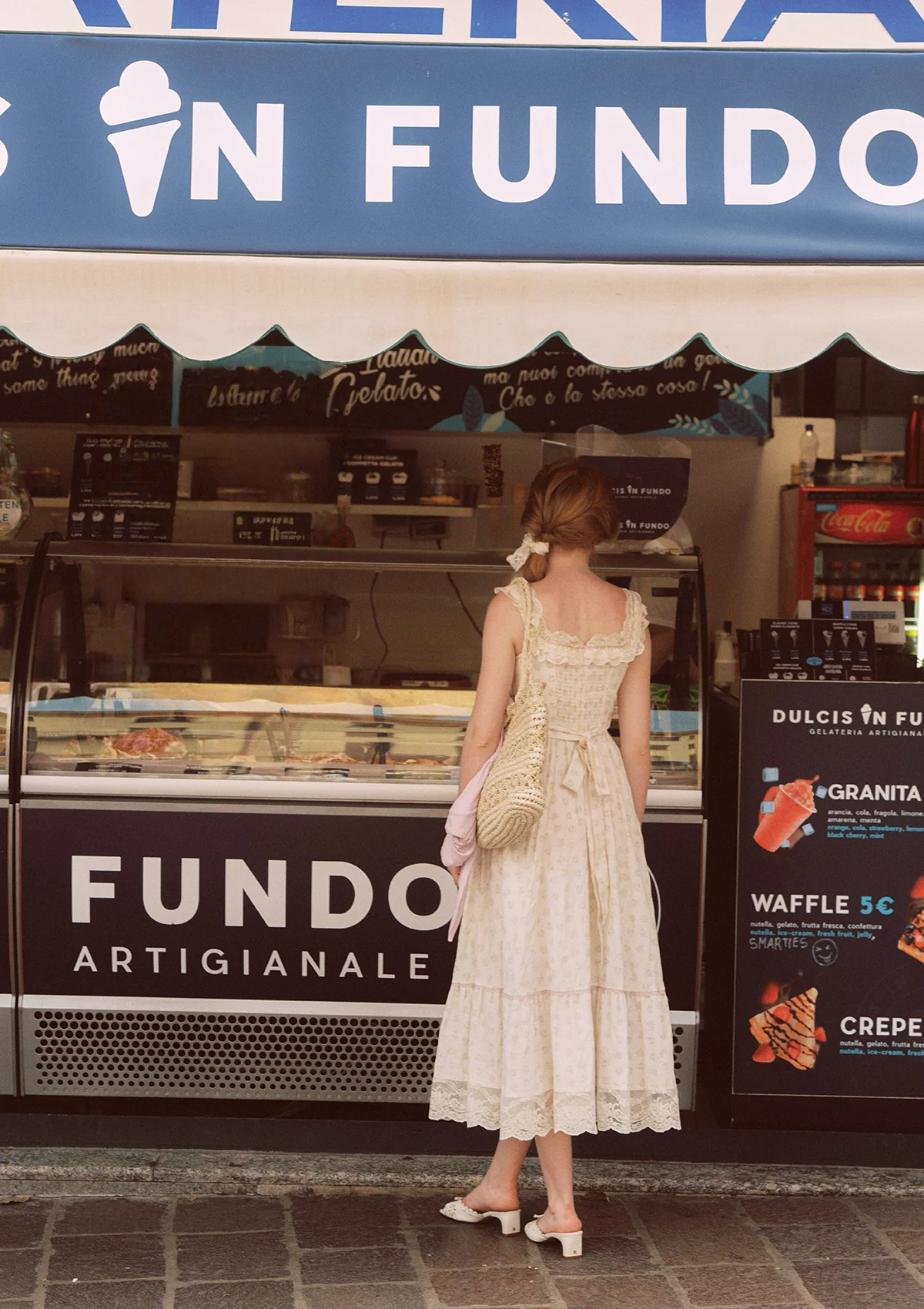Cream Clove Corset Dress - Image 3