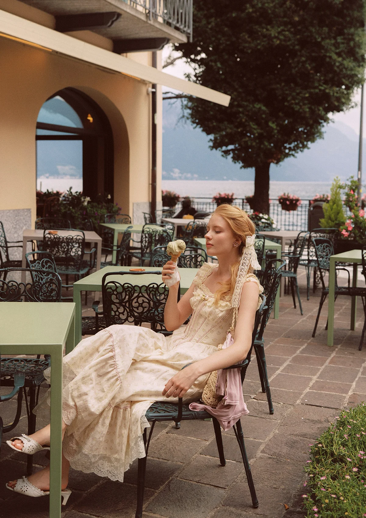Cream Clove Corset Dress - Image 4