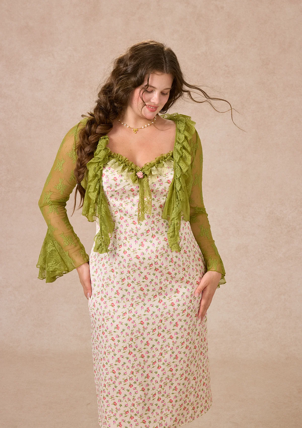 Curve&Plus Enchanted Forest Cardigan - Image 5