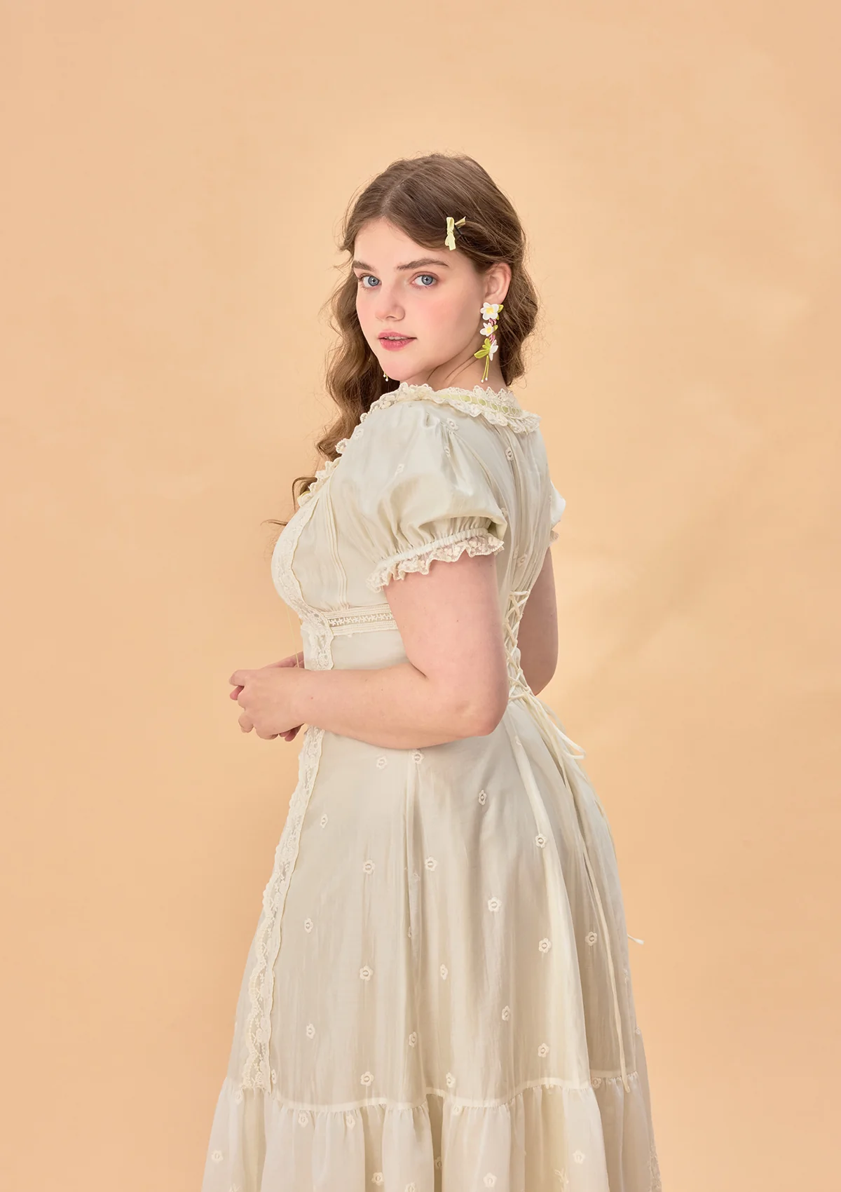 Curve & Plus Green Grapes Dress - Image 6