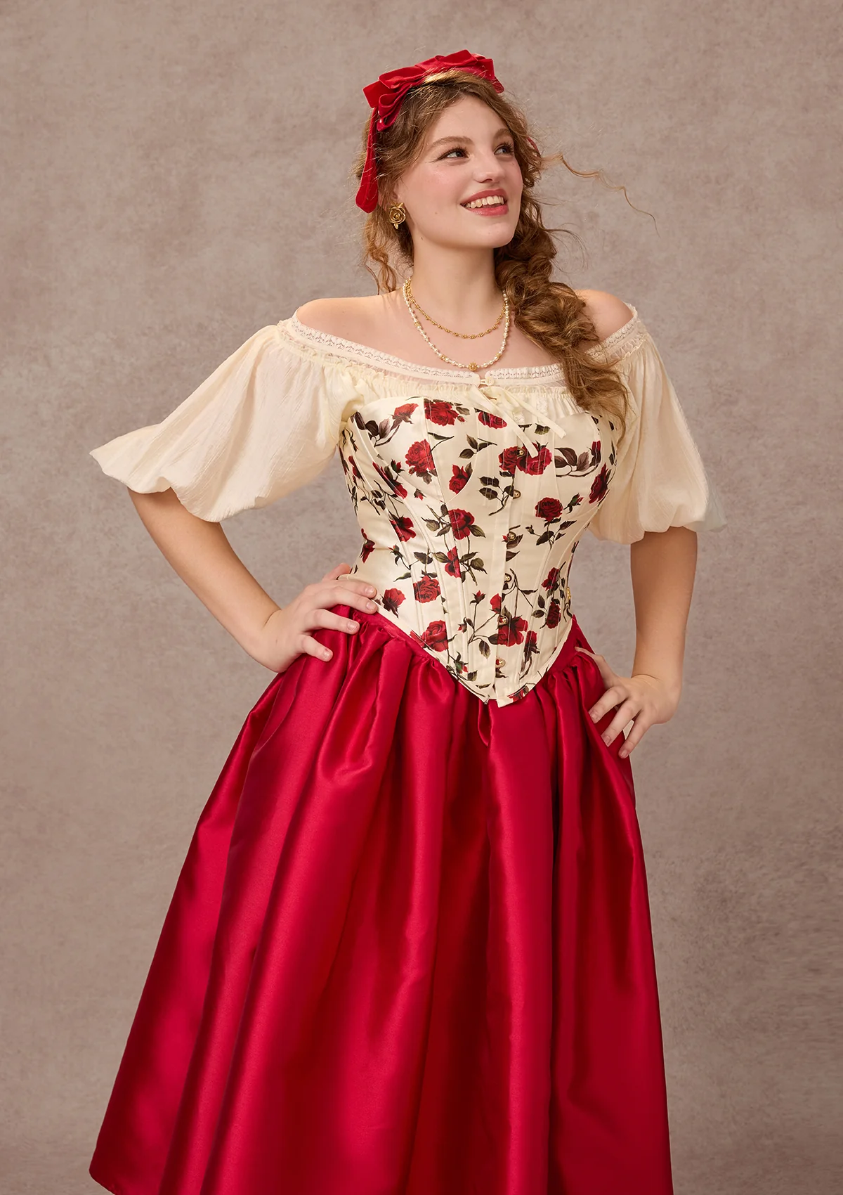 Curve&Plus Rose Heights Blouse - Image 5