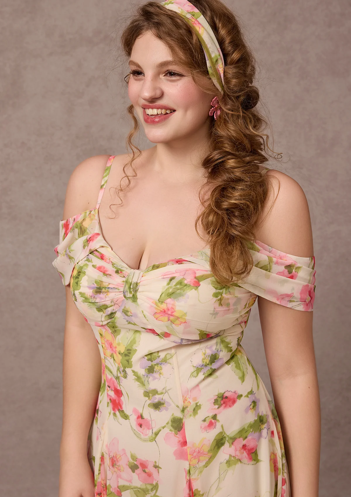 Curve&Plus Spring in Amalfi Dress - Image 5