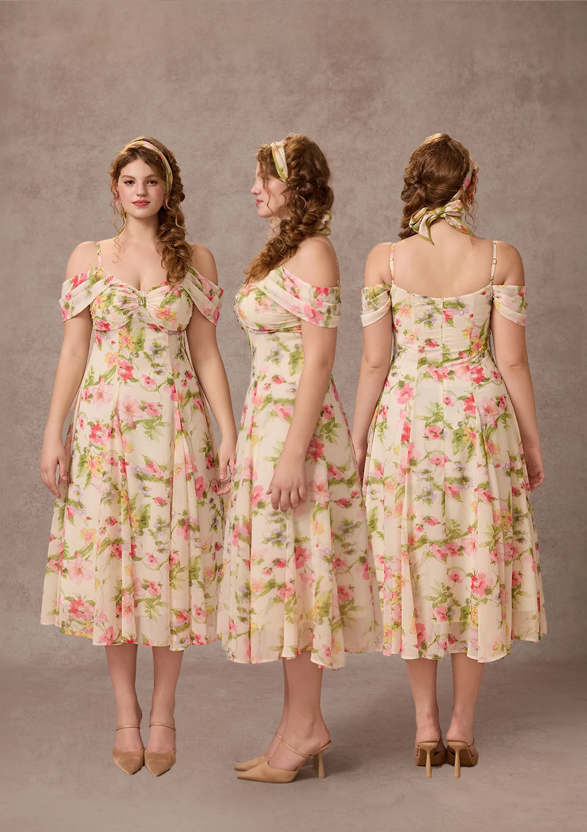 Curve&Plus Spring in Amalfi Dress - Image 6