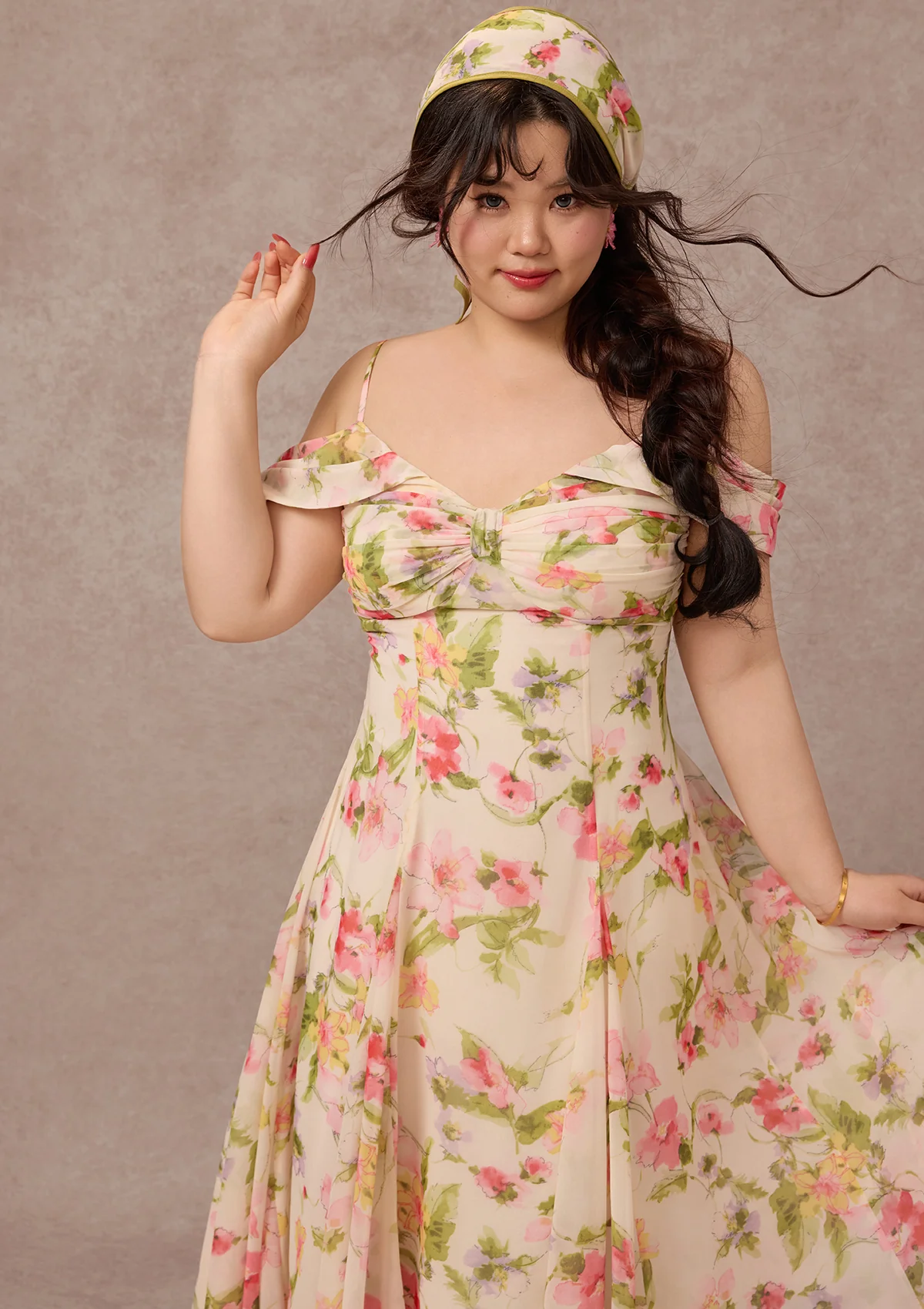 Curve&Plus Spring in Amalfi Dress - Image 7