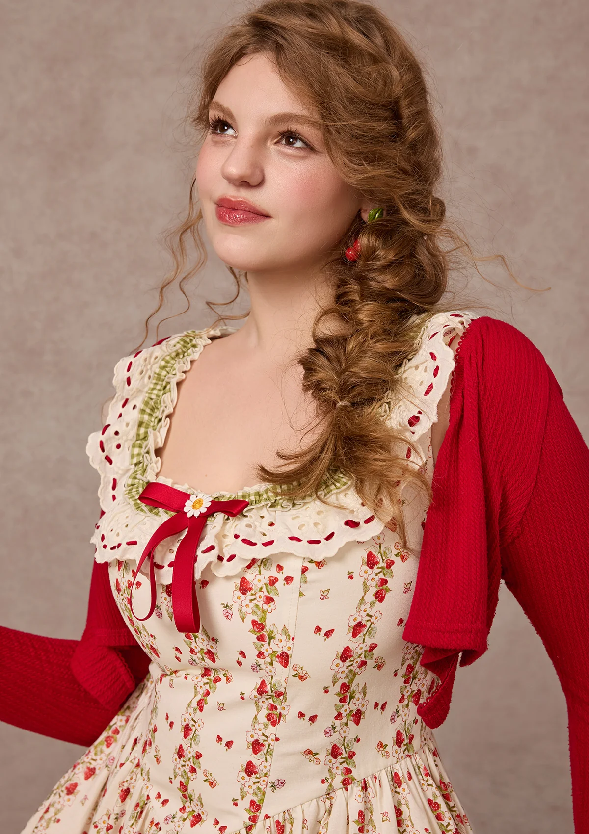Curve&Plus Wildberry Picnic Dress - Image 6