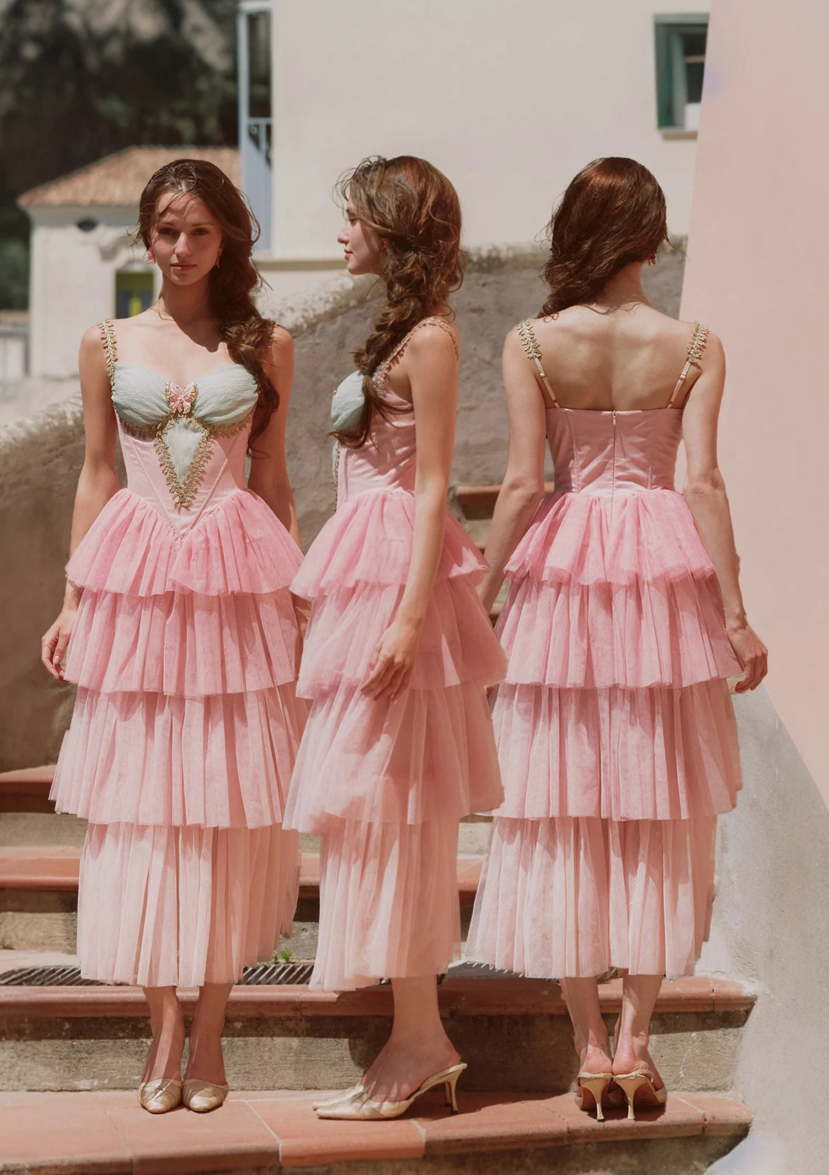 Entwined in Bloom Corset Dress - Image 4