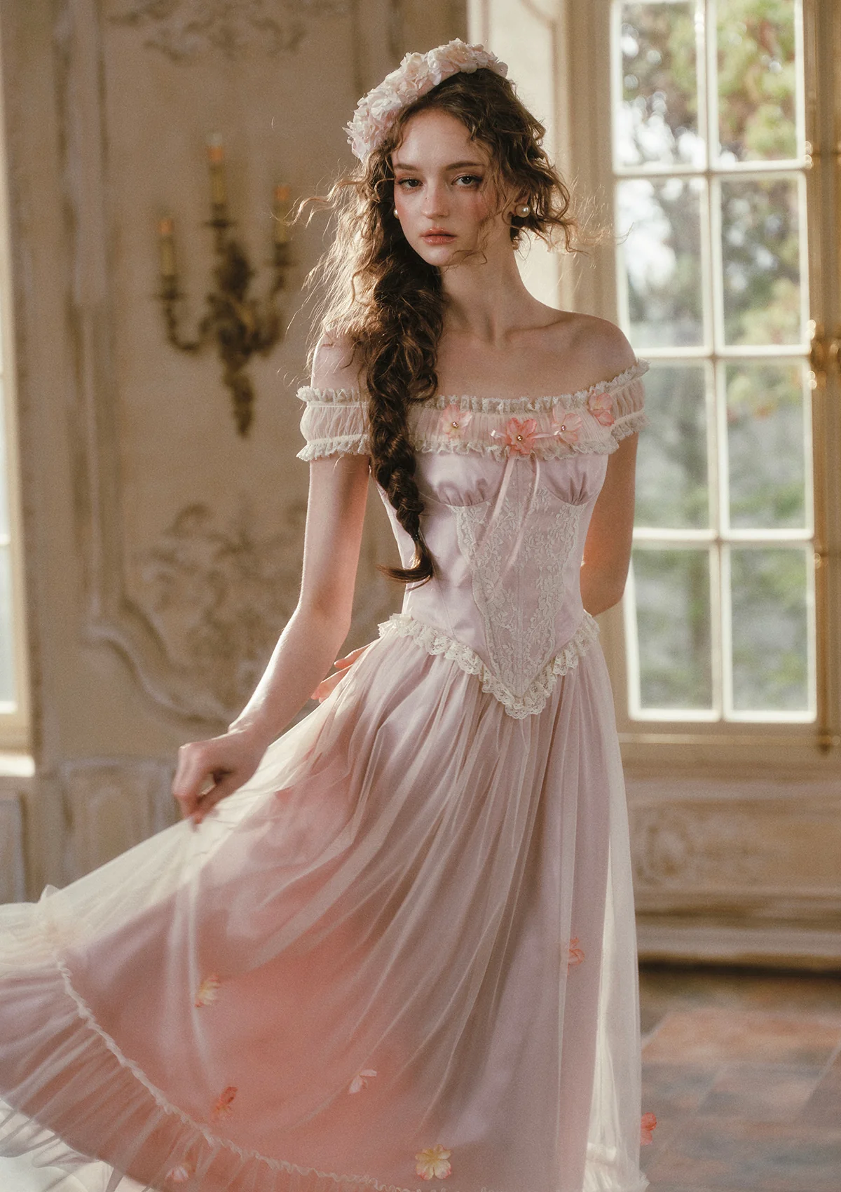 Garden Blossom Tale Corset Dress - Image 8