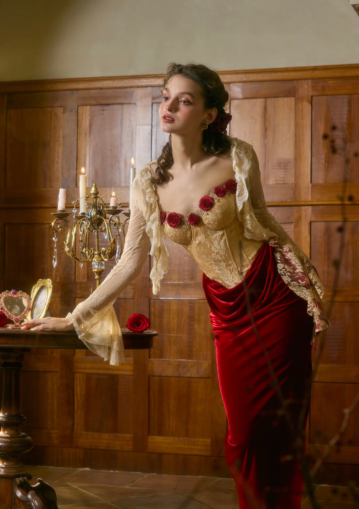 Wild Rosa in Spain Corset Dress - Image 4
