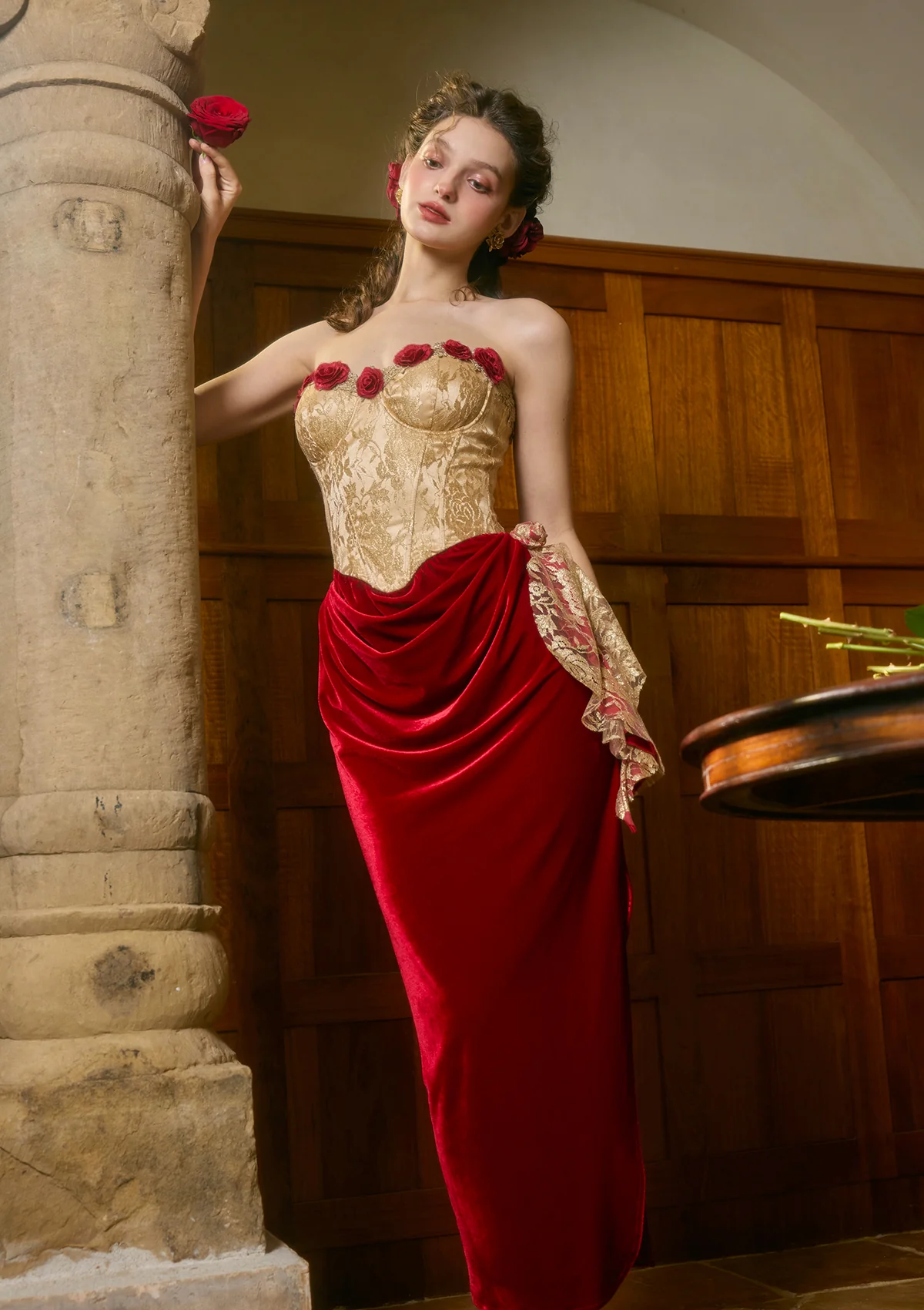 Wild Rosa in Spain Corset Dress - Image 8