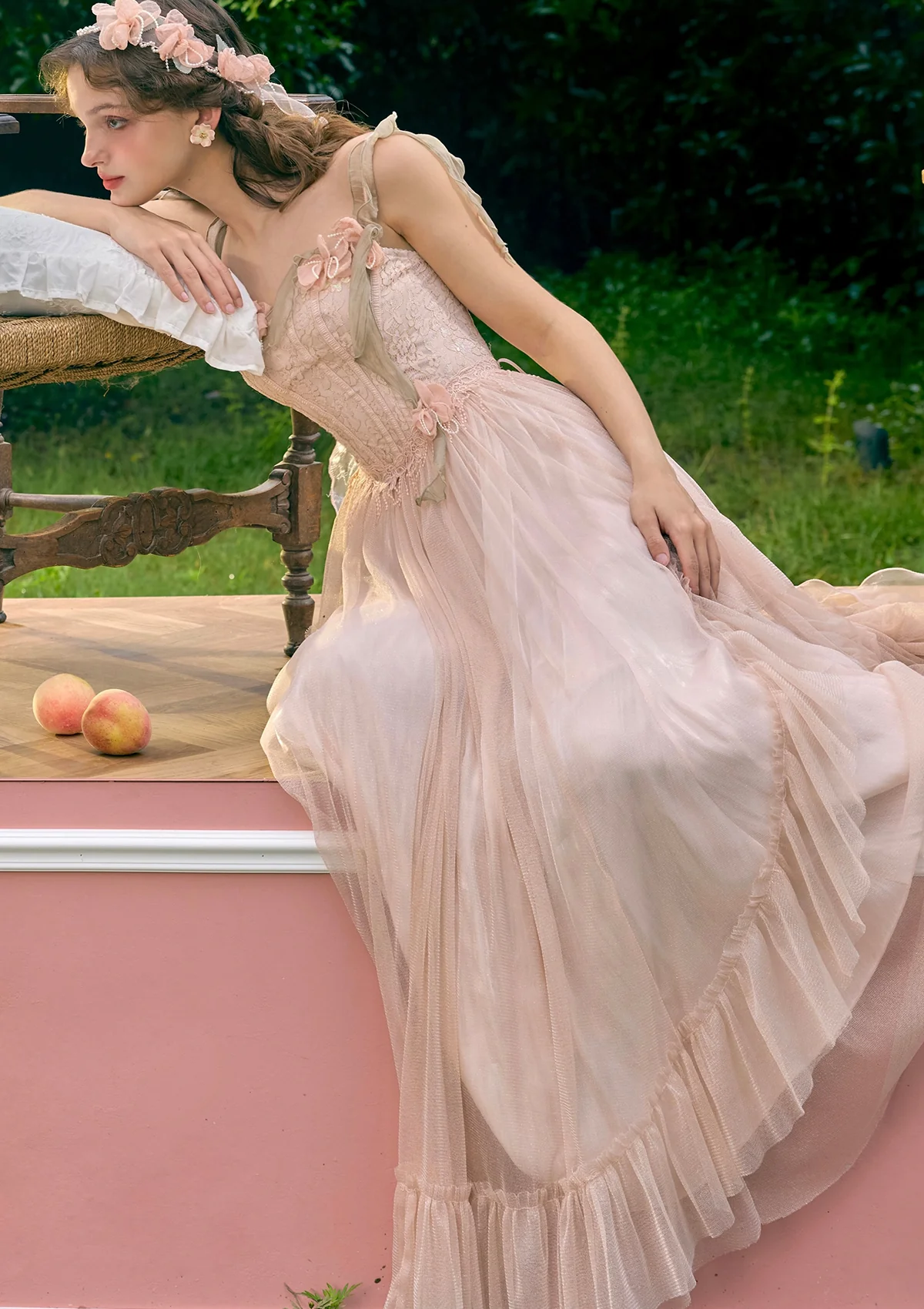 Flower Kissing Wonderland Corset Dress - Image 6