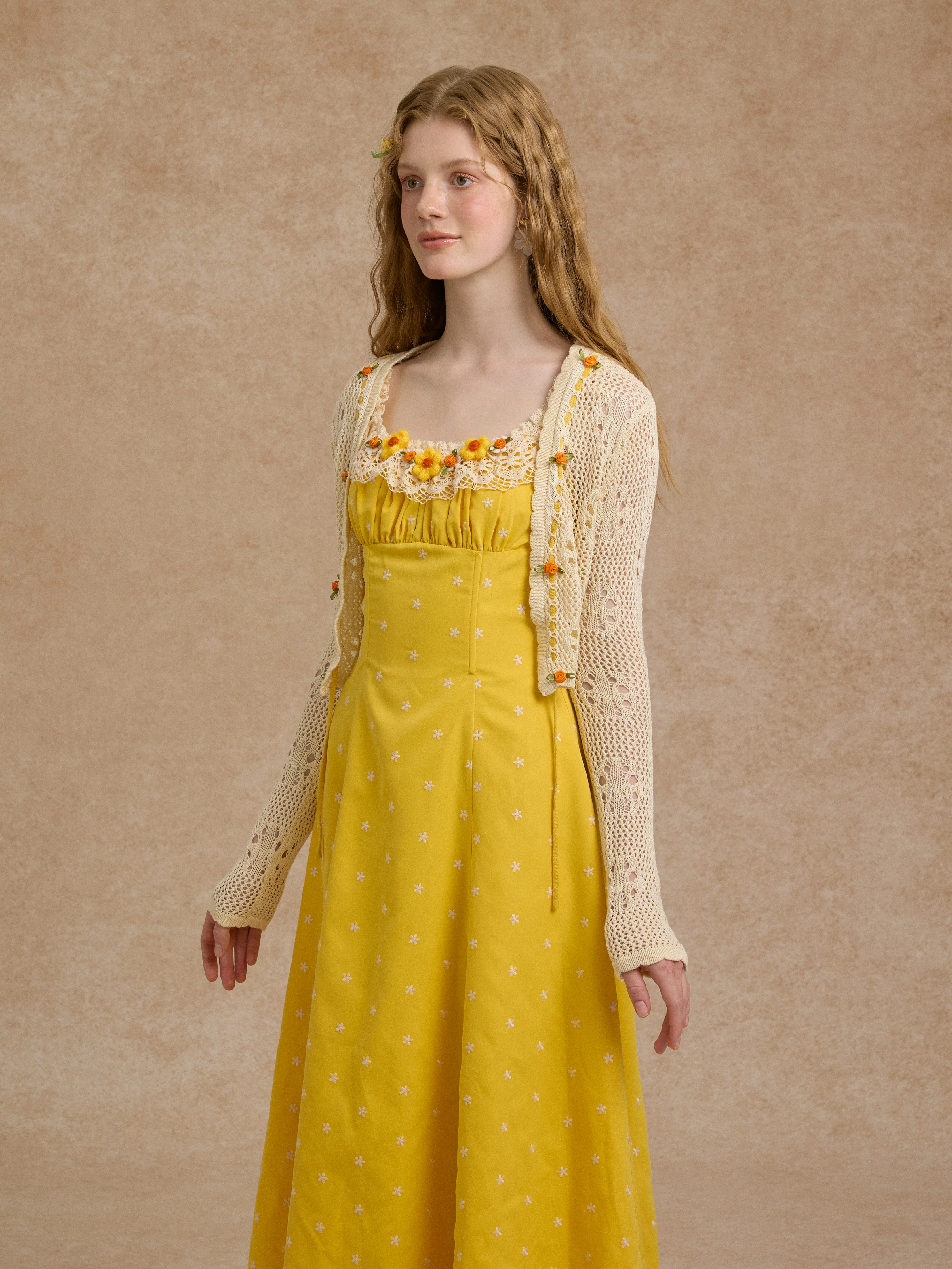 Little Orange Cardigan - Image 7