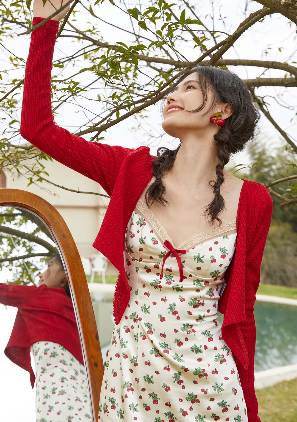 Strawberry Farm Knit Cardigan - Image 6