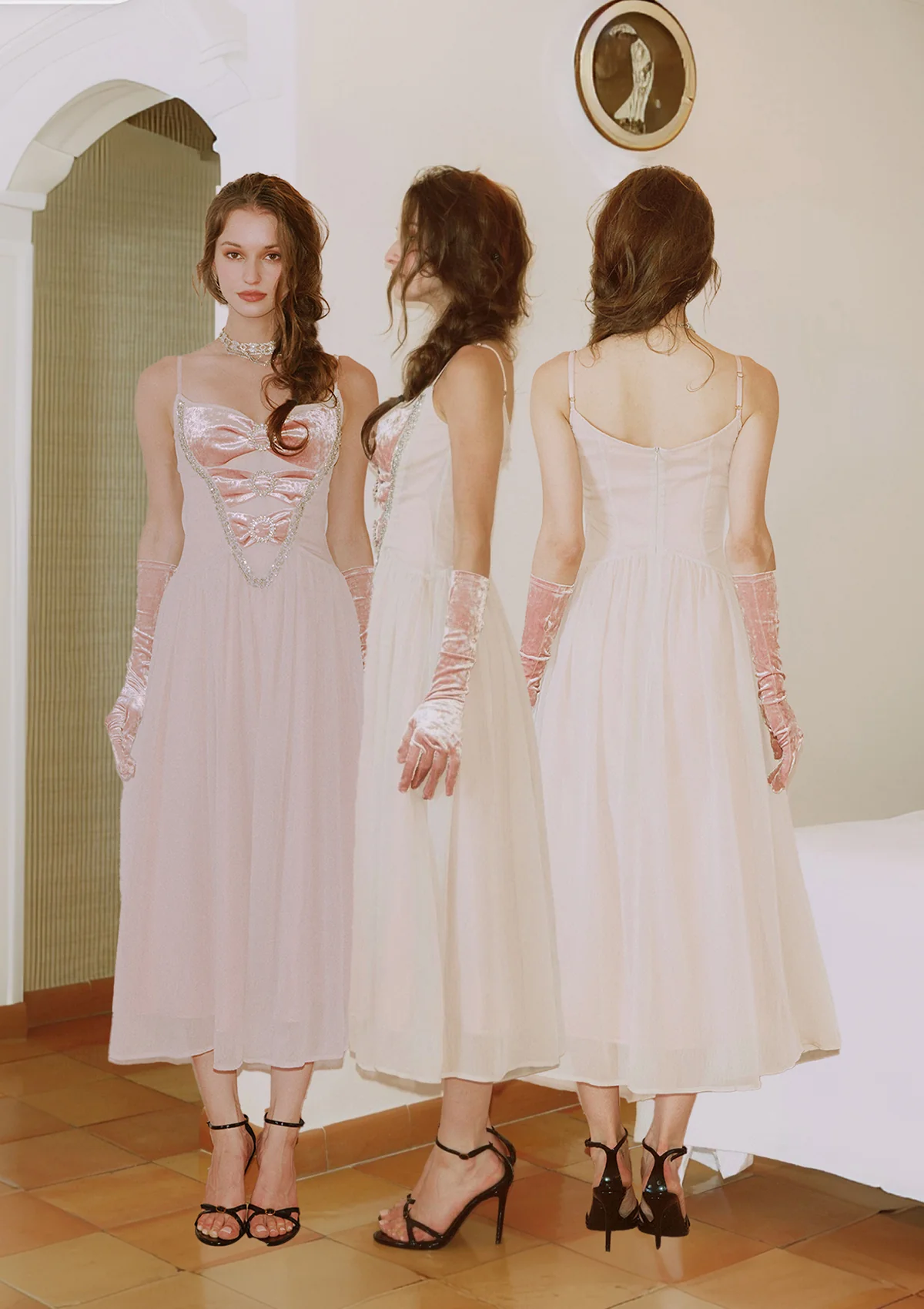 Lychee Reverie Corset Dress - Image 6
