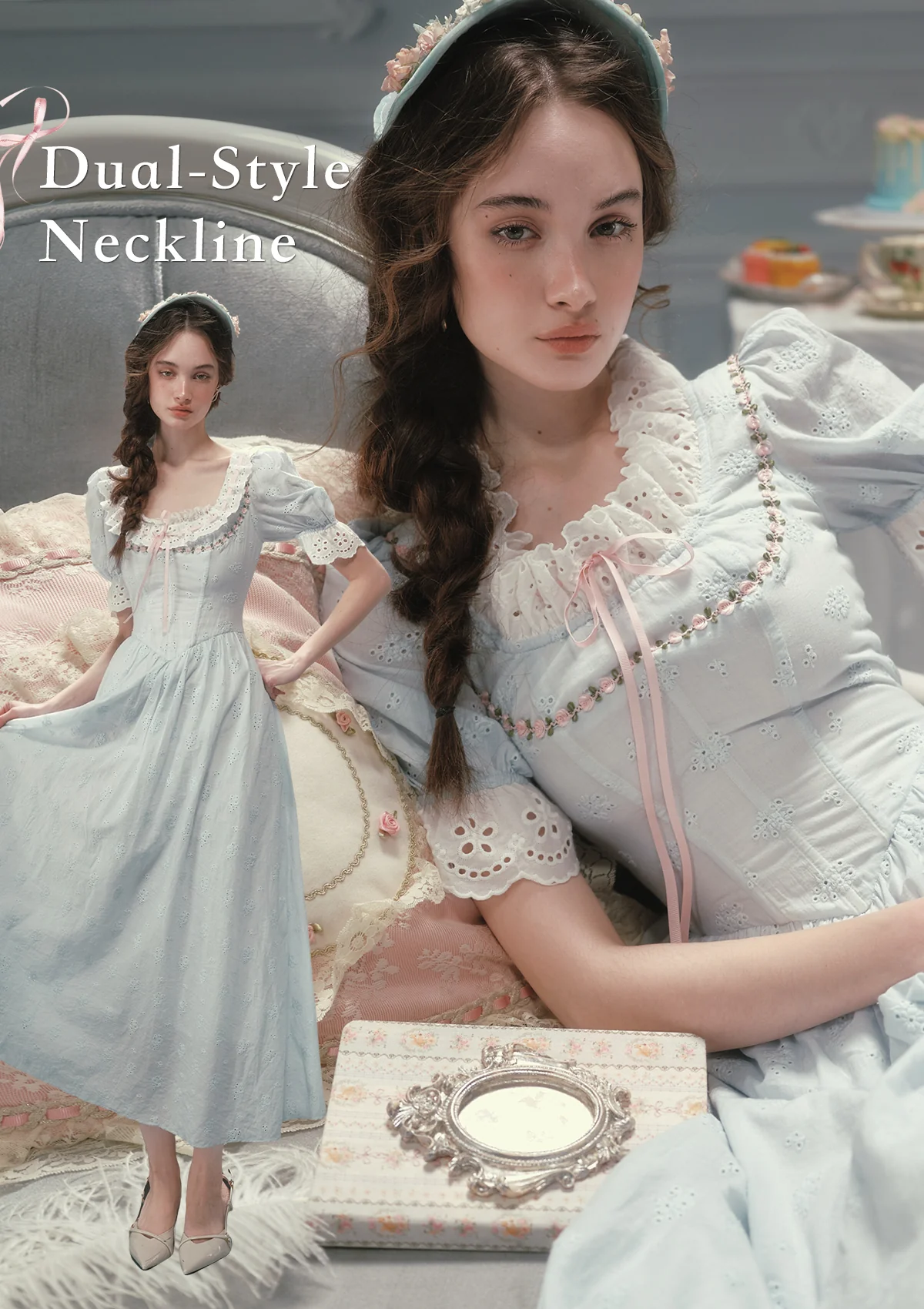 Mary's Morning Light Corset Dress - Image 5
