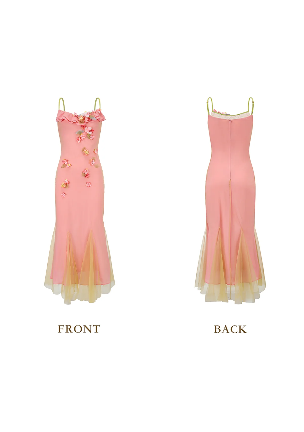 Monet Brushstroke Dress - Image 3