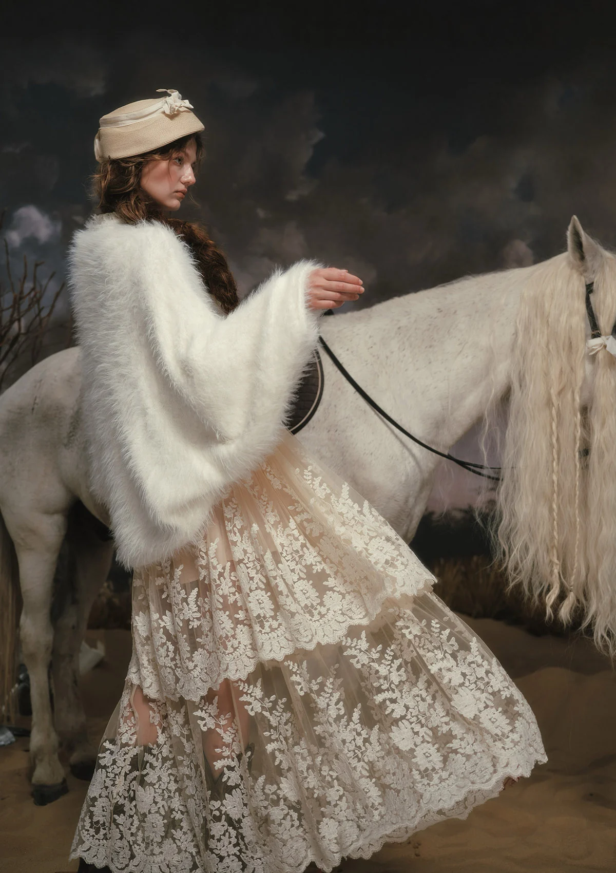Moonlight Whisper Knit Cardigan - Image 3