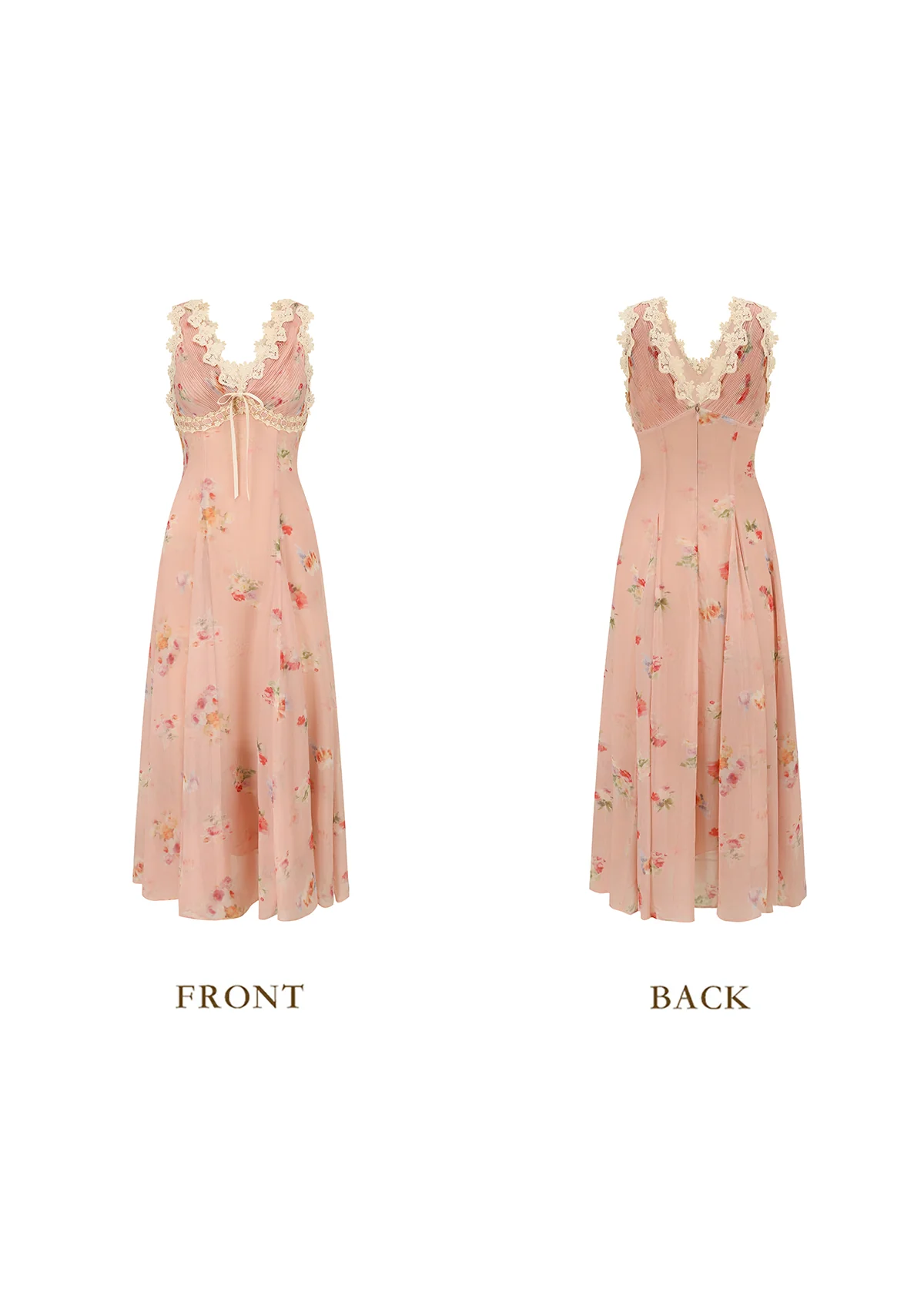 Old Rose Letter Dress - Image 3