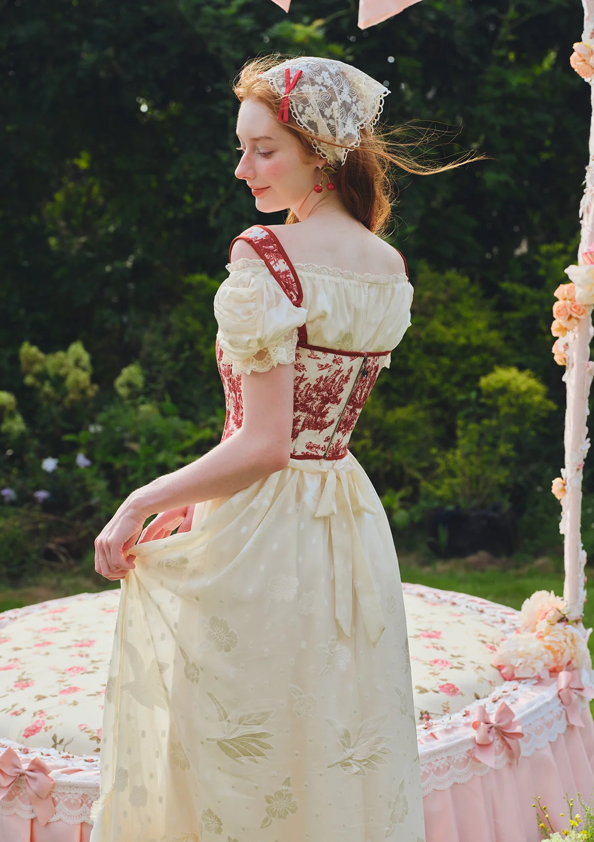Red Winery Corset - Image 6