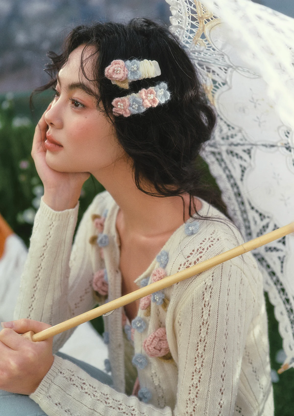 Rose Tide Knit Dress - Image 8