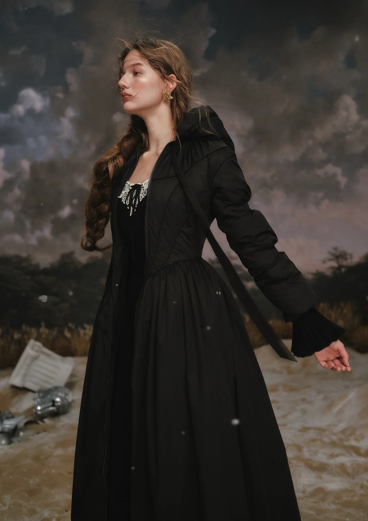 Symphony of Blossom Knit Dress - Image 5