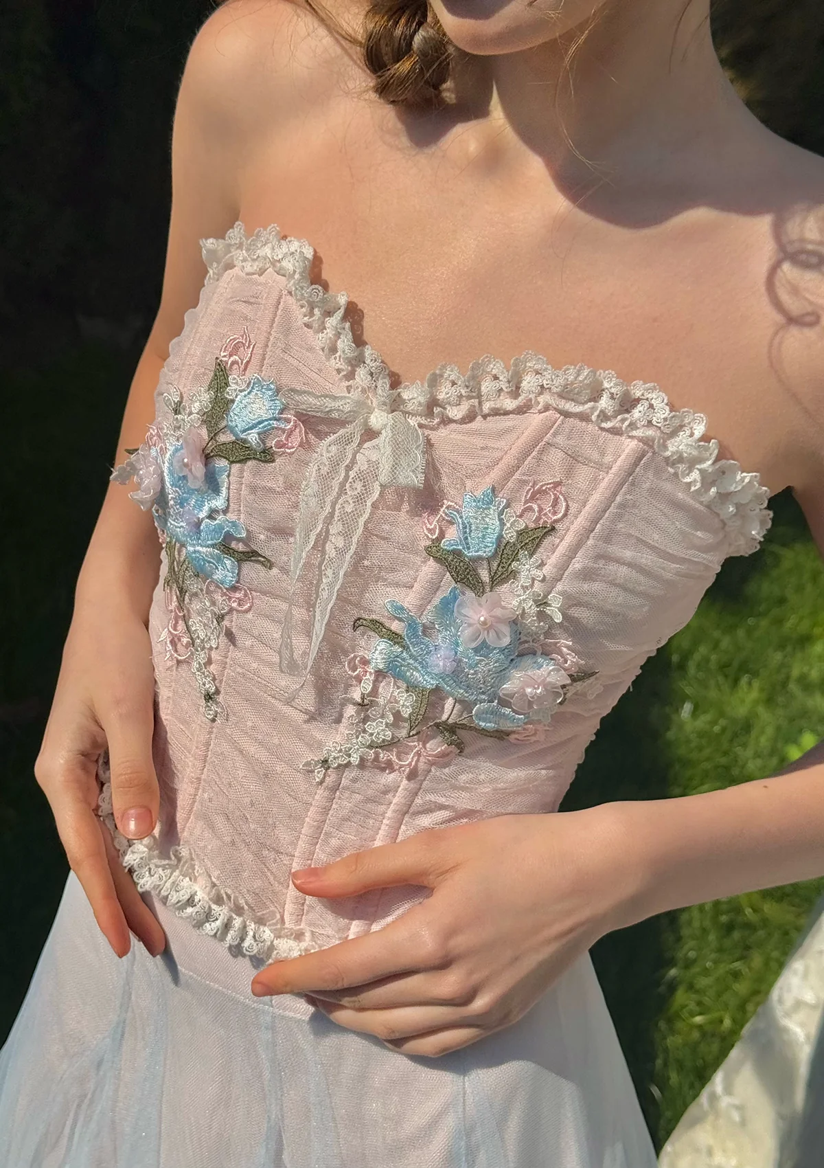 The Blue Lily Corset - Image 8