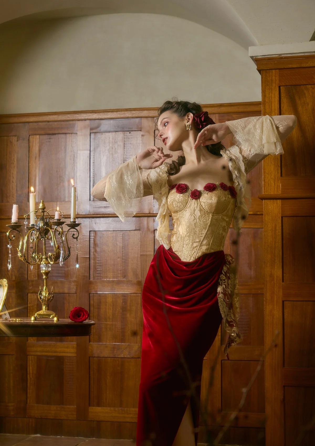 Wild Rosa in Spain Corset Dress - Image 9