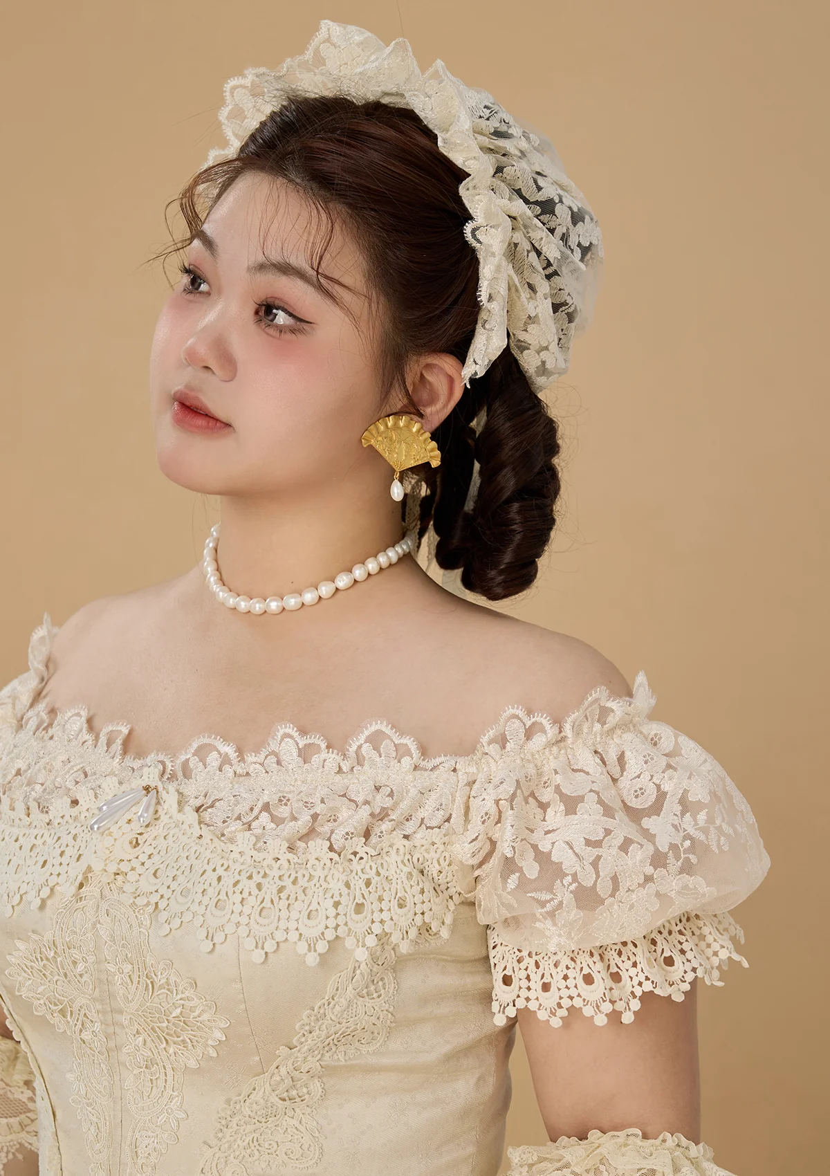 Curve & Plus The Tear of Blossom and Candle Corset Dress - Image 3
