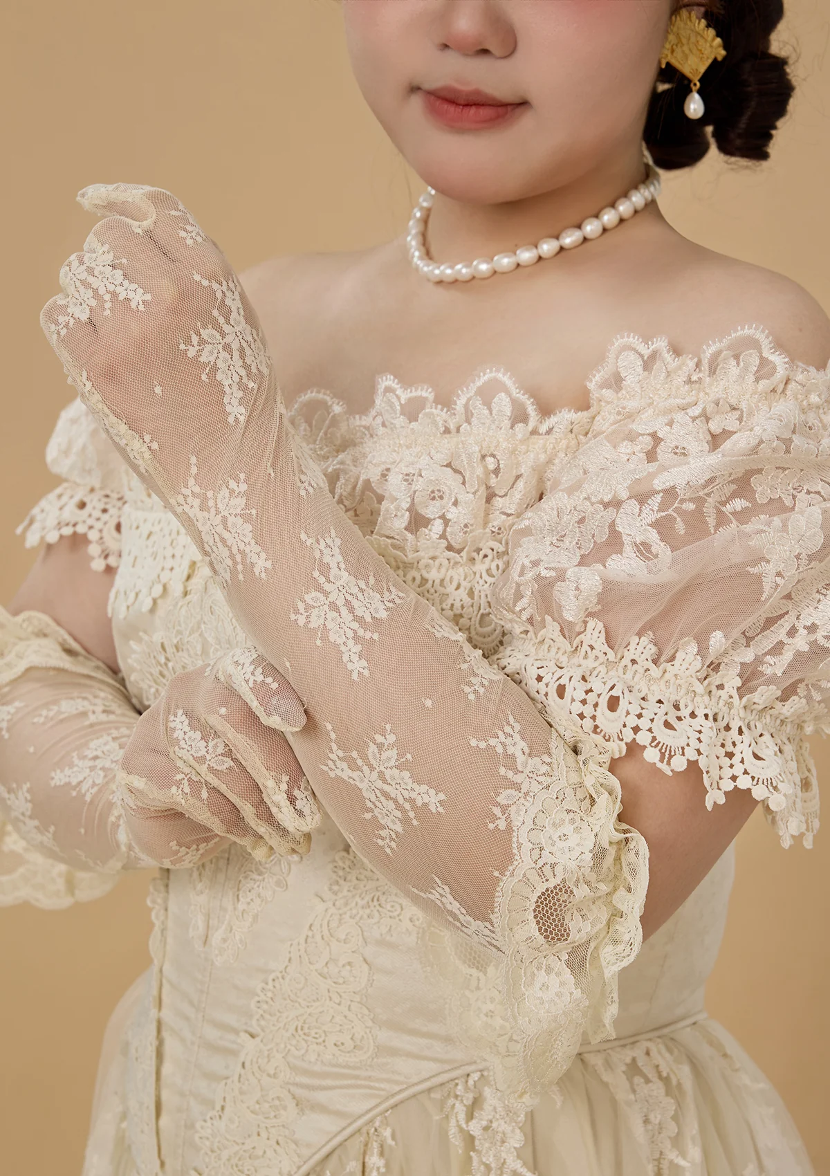 Curve & Plus The Tear of Blossom and Candle Corset Dress - Image 7