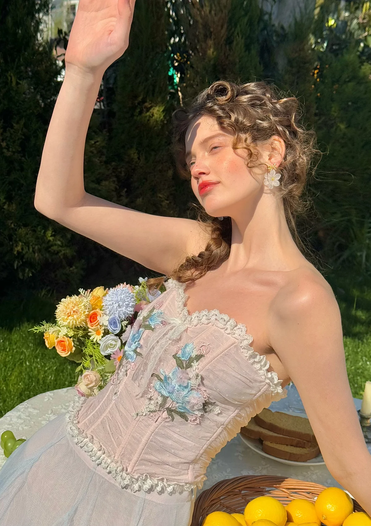 The Blue Lily Corset - Image 7