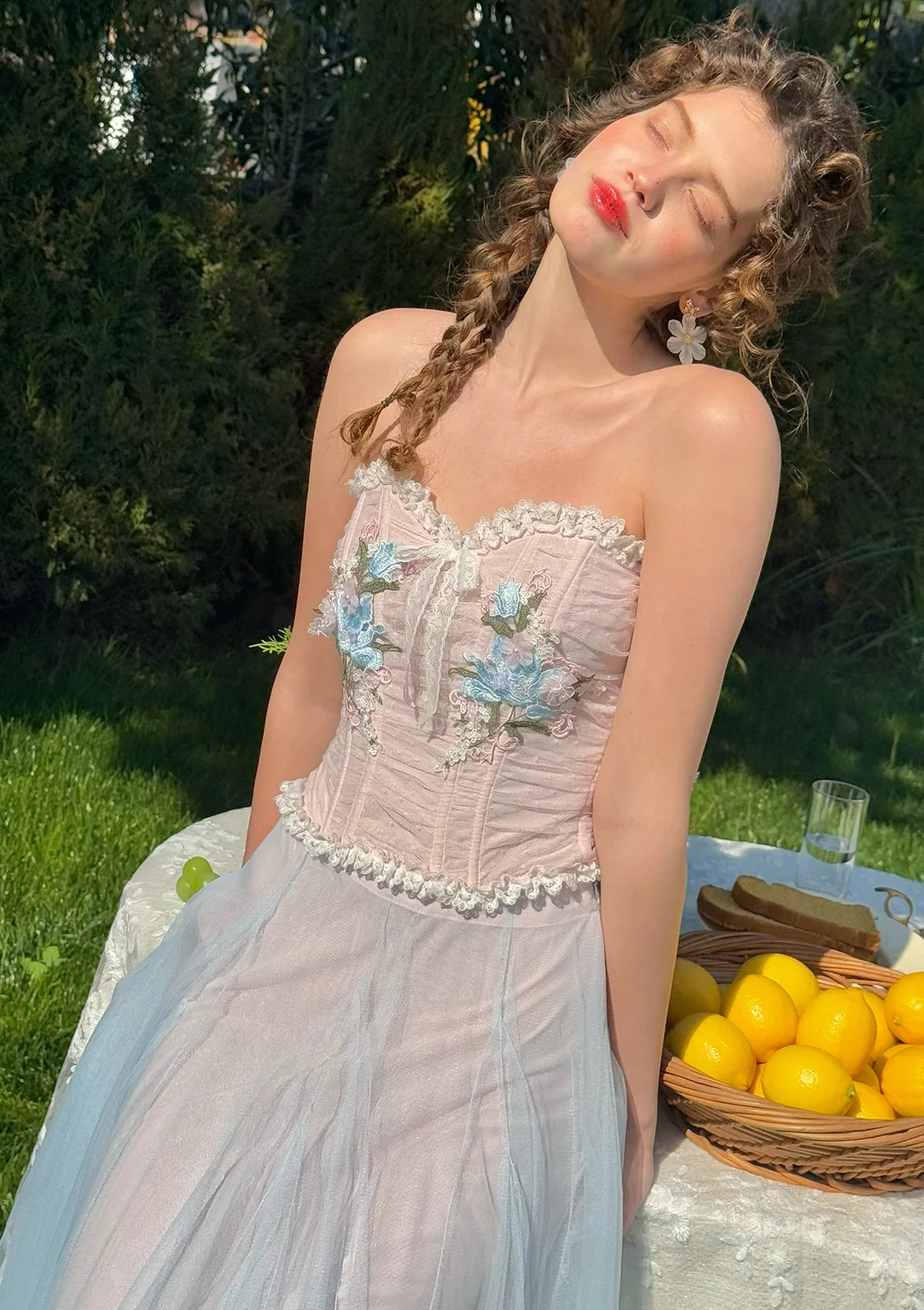 The Blue Lily Corset - Image 9