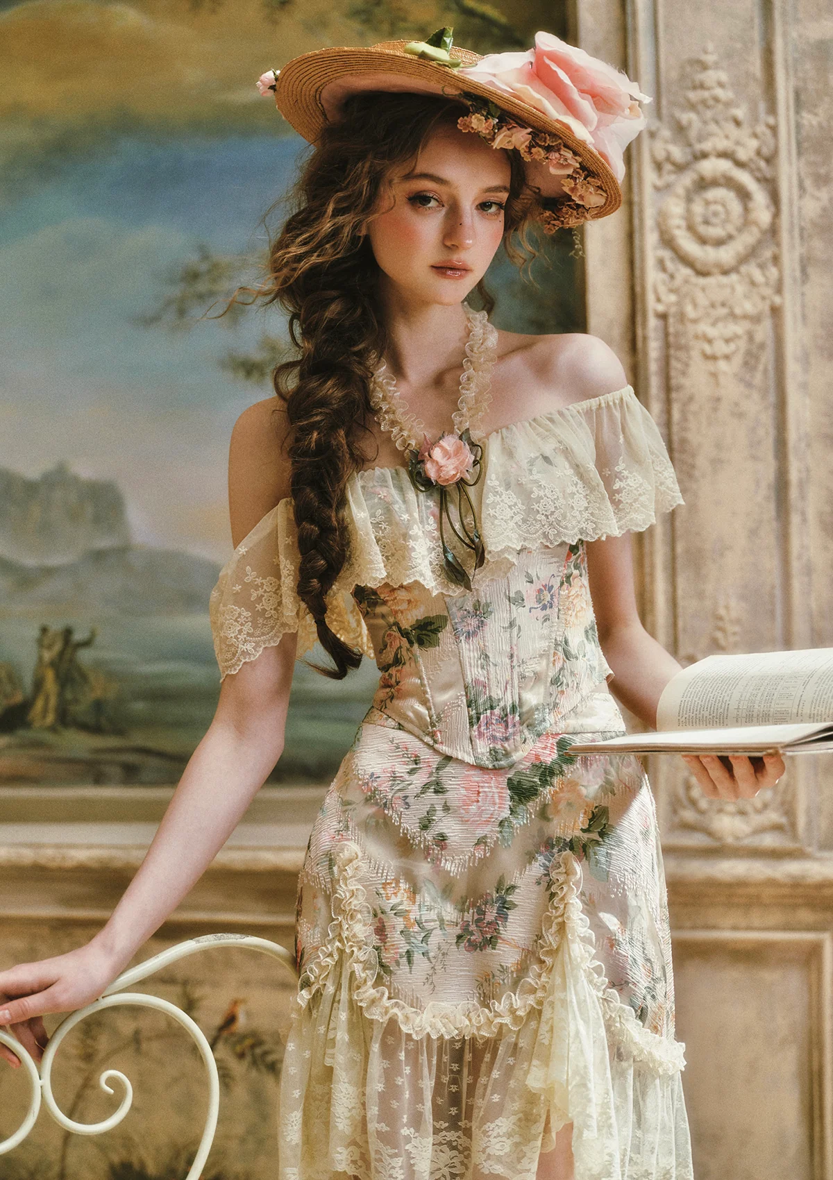 Versailles Rose Skirt - Image 5