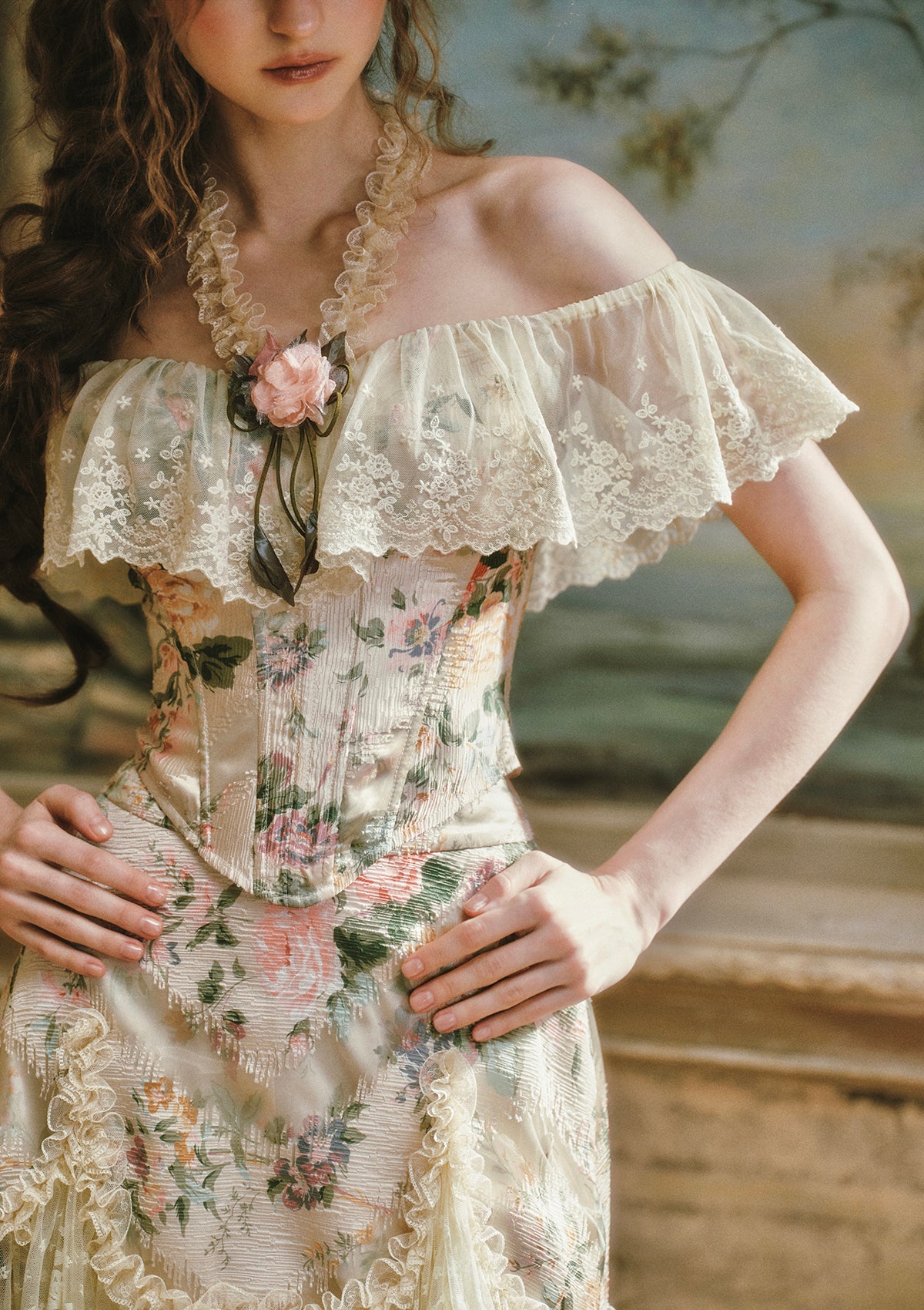Versailles Rose Skirt - Image 6