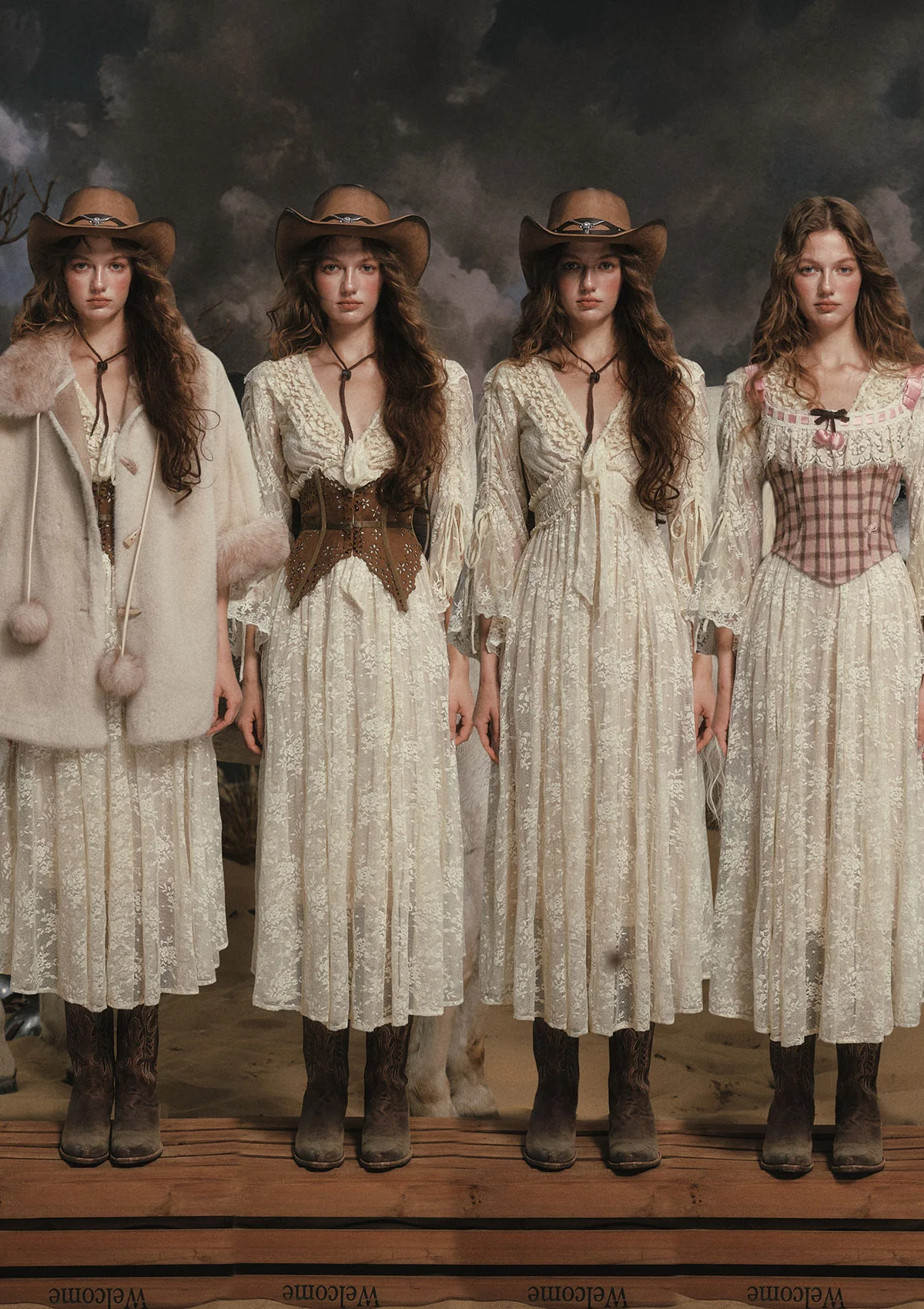 White Horse Princess Dress - Image 5