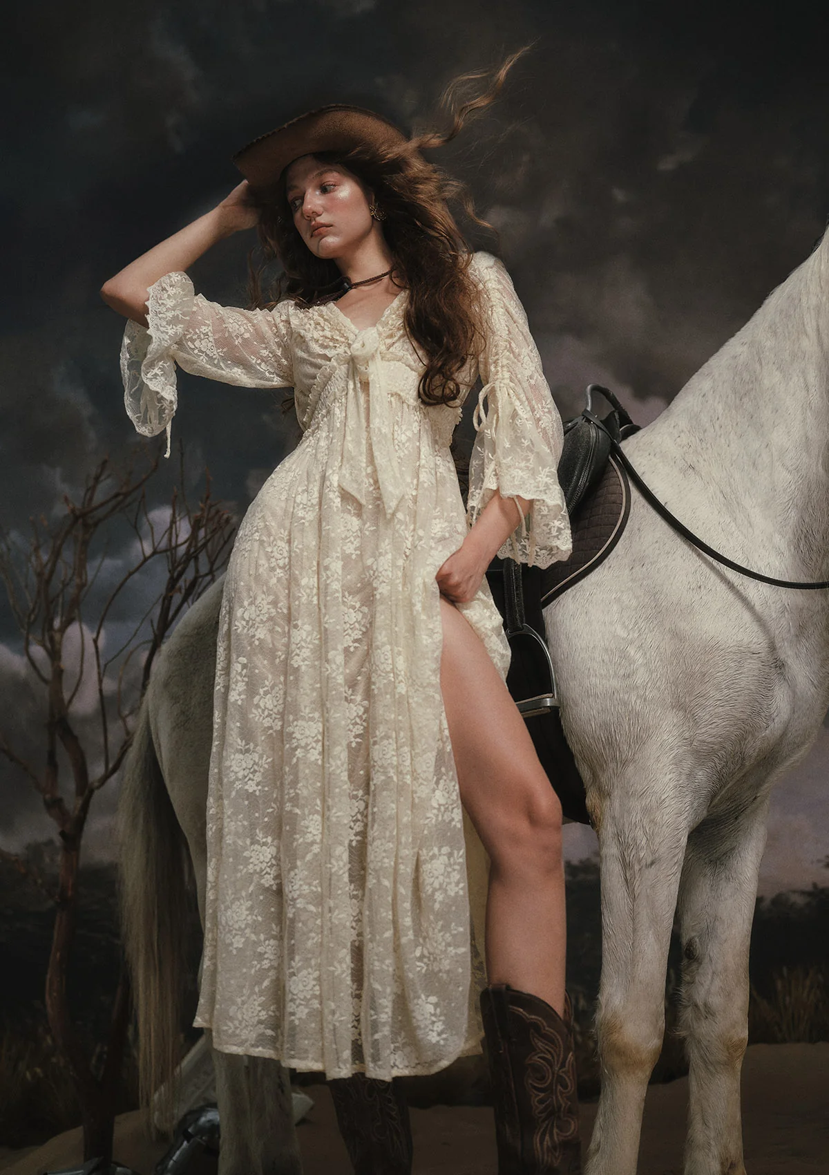 White Horse Princess Dress - Image 8